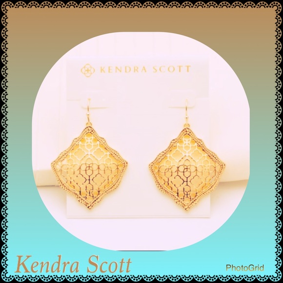 💛Kendra Scott💛 Kirsten Filigree Dangle Earrings - Picture 2 of 4
